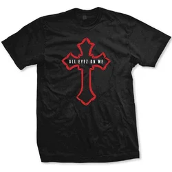 2Pac All Eyez Logo Black M Majica