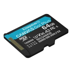 Kingston sdcg4/64gbsp - 200/160 mb/s micro sd card 64gb