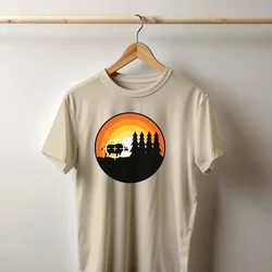 Camiseta Majica sa štampanim printom Cam 443, Muška, Krem