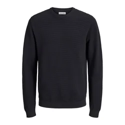 JACK & JONES Pulover JJEBRODY črna