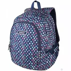 Ranac 3 zipa Duel Confeti Jeans 26294