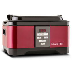 KLARSTEIN lonac za sporo kuhanje Tastemaker Sous-vide Garer 10028298 crveni