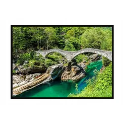 shumee PLAKAT V OKVIRJU 43x33 cm Švica P932