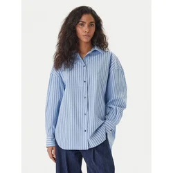 BOSS Srajca C_Bostatta 50559241 Modra Oversize