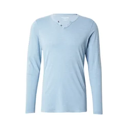 JACK & JONES Majica JJESPLIT progasto modra
