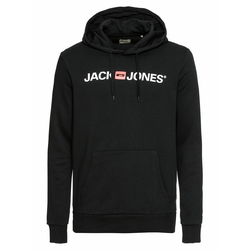 JACK & JONES Majica, črna