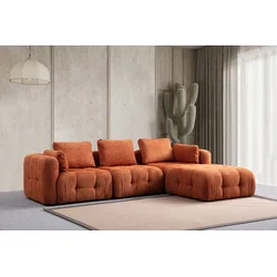 Atelier del Sofa Ugaona garnitura Amaris, 290x200 cm, Narandžasta