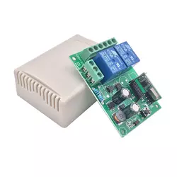 Prekidač RF 433MHz, 2 kanala, 220VAC IN - 250VAC, 10A OUT