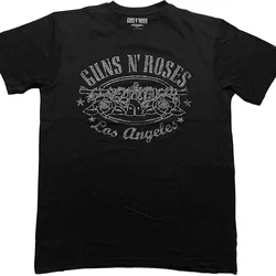 Guns N Roses LA Logo (Embellished) Black XL Majica
