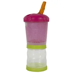 Cool Gear Boca za napitke i grickalice Snack Time, Roze-žuta