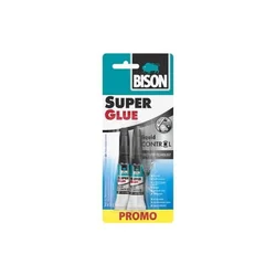 BISON Super lepilo, tekoče, 3g, 2 kosa