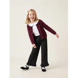 Sinsay - Pamučni Set: Bluza sa Ovratnikom i Pantalone sa Tačkicama - šareno