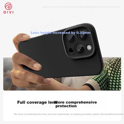 Divi Maska za mobilni telefon iPhone 16, Crna