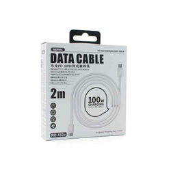 Remax RC-183c kabl za punjač USB C (muški) na USB C (muški) 2m beli