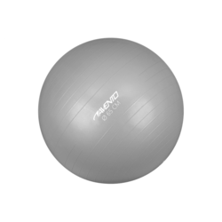 Avento fitnes žoga, 65 cm, srebrna