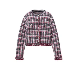 MANGO Blazer MENTON nočno modra/rdeča/bela