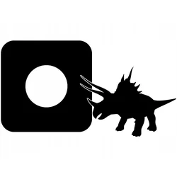 Zaščitna nalepka za Switch - Dinozaver