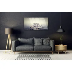 tulup.si Slika na akrilnem steklu Rocks vode landscape 120x60 cm 2 obešalnika
