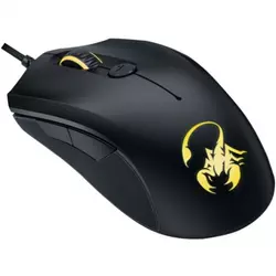 GENIUS miš Scorpion M6-600 crno-žuti