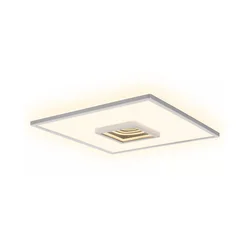 Briloner 3848014 - LED plafonsko svetlo TORO LED/18W/230V 42x42 cm matni hrom