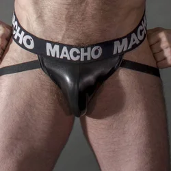 MACHO - MX25NC JOCK BLACK LEATHER