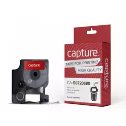 Capture 9 mm x 7 m črno-bel trak, CA-S0720680