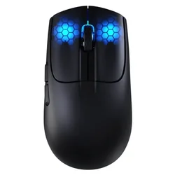 Bežični gaming miš Attack Shark X5 TriMode/Superlight/LongBattery/RGB Click/Ergonomic/Black