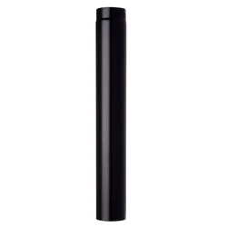 Dimna cev, fi 12cm, 100cm, črna