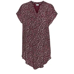 BEACH TIME Bluza  majnica / bordo / bela