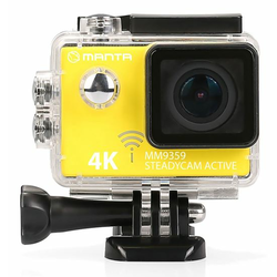 Aktivna športna kamera MANTA MM9359 Premium STEADYCAM ACTIVE, Premium, 4K-UHD,WiFi, Stabilizator