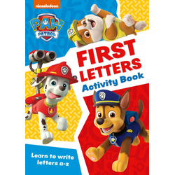 PAW Patrol First Letters Activity Book
