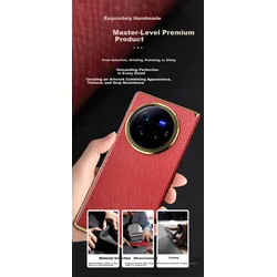 Bashidai Maska za mobilni telefon vivo X Fold 3 Pro, Crvena
