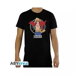 Majica AbyStyle One Piece - Luffys New World - Black - M