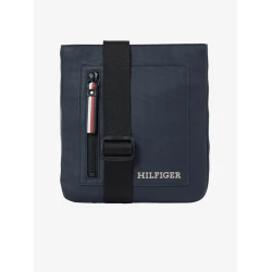 Dark Blue Mens Shoulder Bag Tommy Hilfiger Pique Mini Crossover