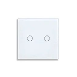 SmartHome Prekidač za svetlo, 2 tastera, Beli