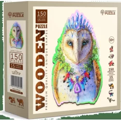Dapper Owl Wooden Puzzle M (150 Pieces)