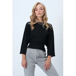 Trend Alacati Stili Ženska bluza Alc-X14598, Crna