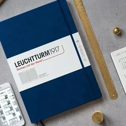 LEUCHTTURM NOTEBOOK MEDIUM A5 HARDCOVER 251 PG DOTTED OCEAN