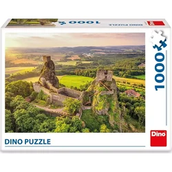 Dino ruševine zamka trosky - puzzle set 1000 kom ( 11078 )
