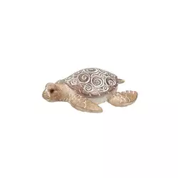 Sigma Dekorativna drvena figura Kornjača LH-089, 16 cm, Braon