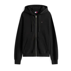 Tommy Jeans Jopa na zadrgo črna