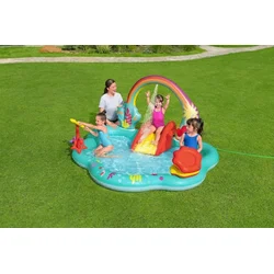 Proizvod sa nedostatkom - OUTLET - Bestway bebi bazen za igru mala sirena 160l 221x193x117cm ( 14/91097 )
