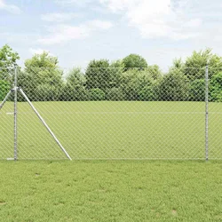 Stup za ogradu Srebrno 10 x 1,2 m (40 x 40 mm mrežica) Čelik