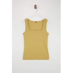 Trendyol Curve Ženska majica Tbbss22Al0011, Kaki