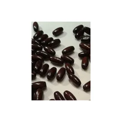 Drvena perla tuba 7*15 mm tamno braon