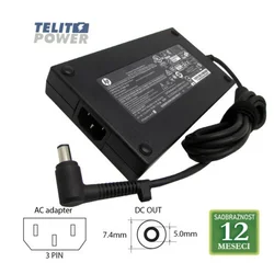 HP HewlettPackard HP/COMPAQ 19.5V-10.3A (7.4*5.0) 200W-HP43 laptop adapter ( 3040 )