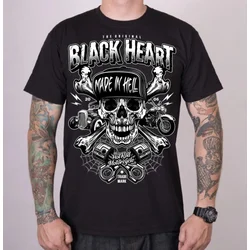 Ulična majica moška - SINNER - BLACK HEART - 12714