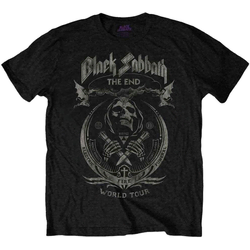 Black Sabbath Majica The End Mushroom Cloud Unisex Black S