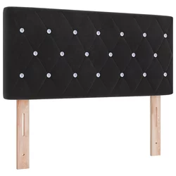 Uzglavlje Crna 100 cm Baršun