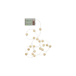 Eglo 411068 - LED  lanac DEW DROP 15xLED/3xAA 1,4m
